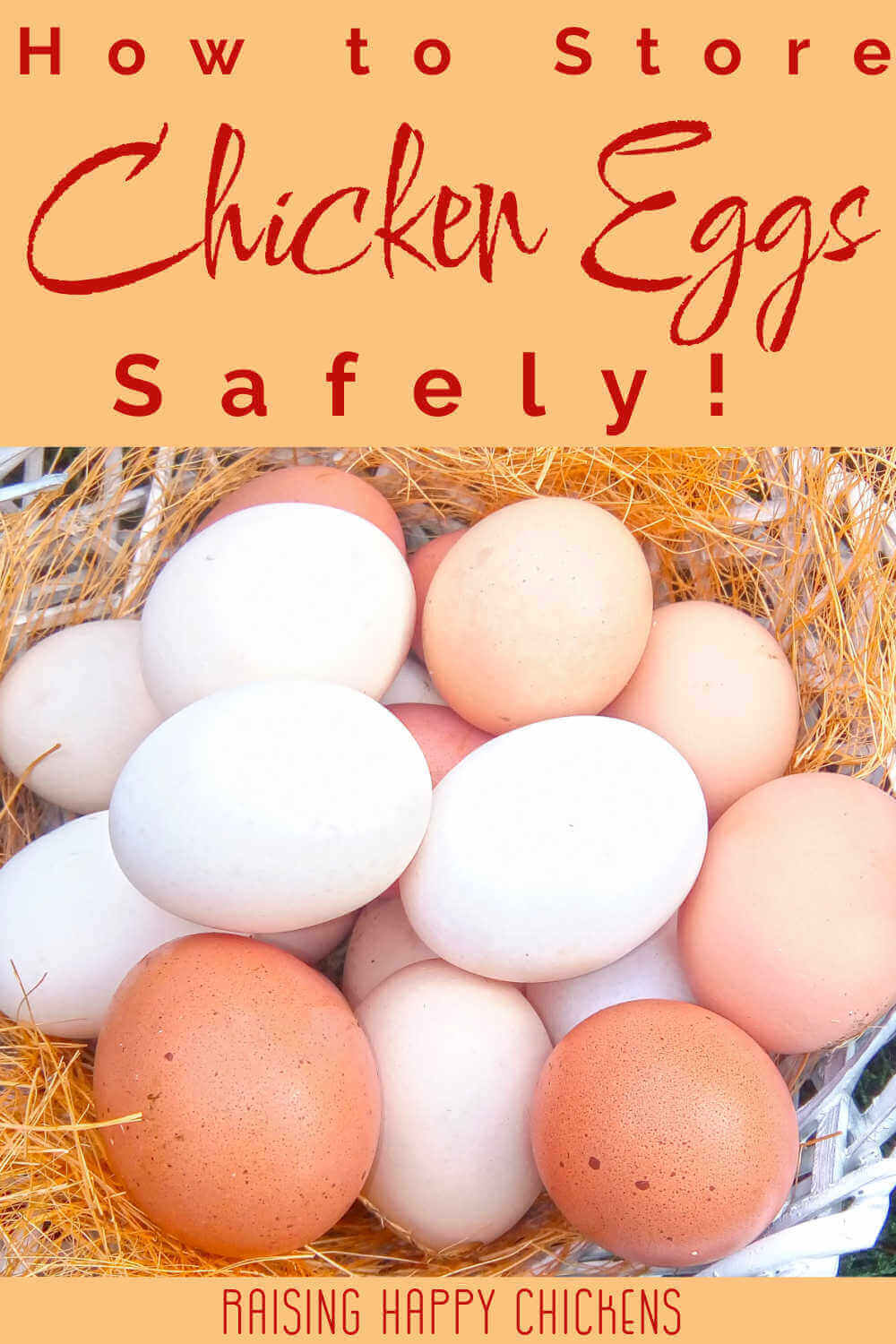 How To Safely Clean and Store Your Fresh Eggs - Our Home & Heritage