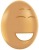 Egg with a laughing face