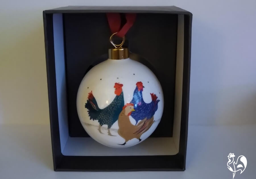 Decoration ornaments of newest people and chickens